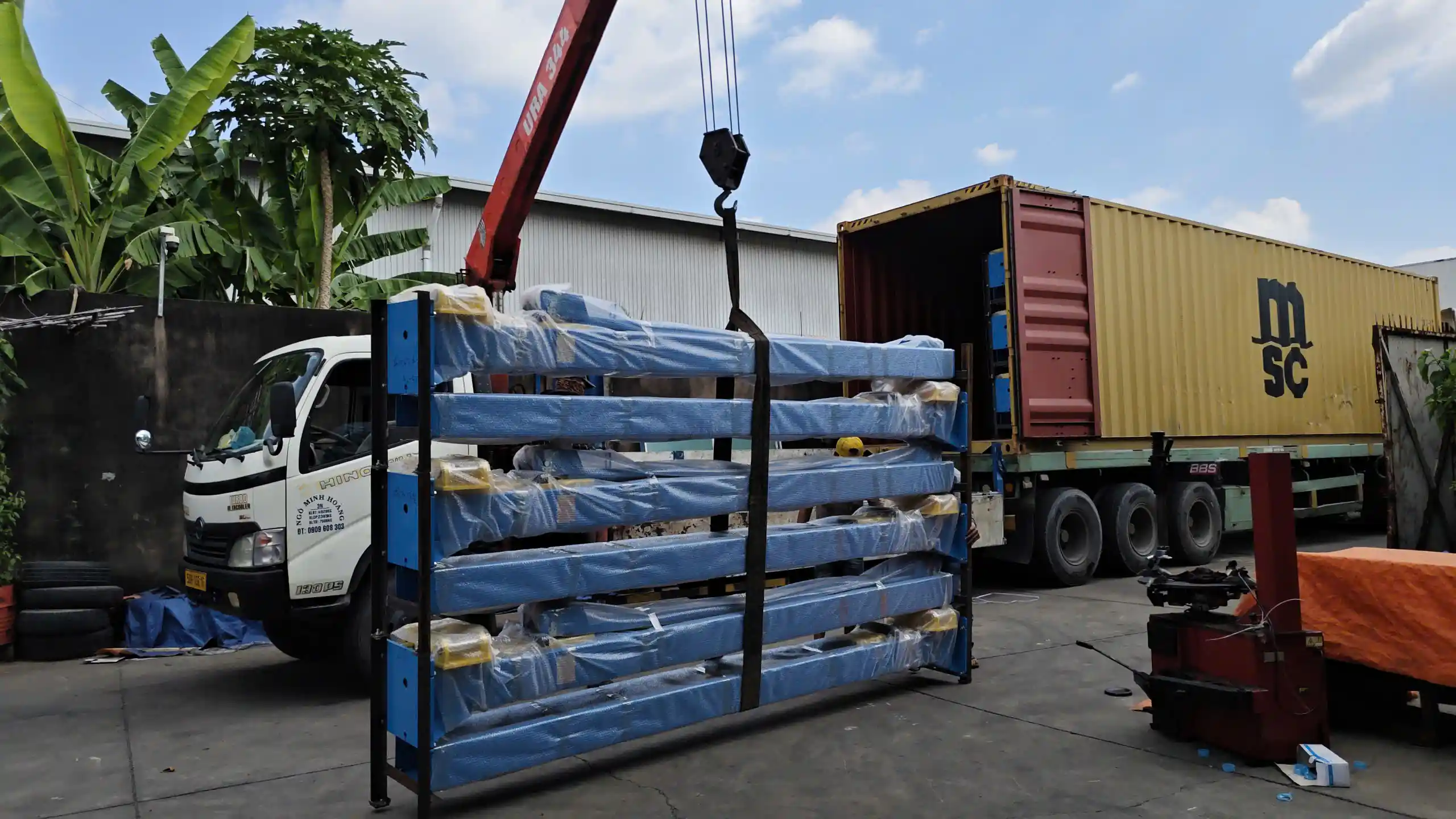 Kho cầu nâng ô tô Thiết Bị G7