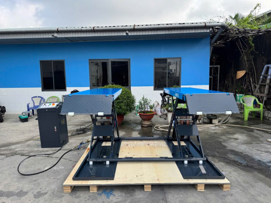 Cầu Nâng Ô Tô Di Động ALPHA AL-4XD