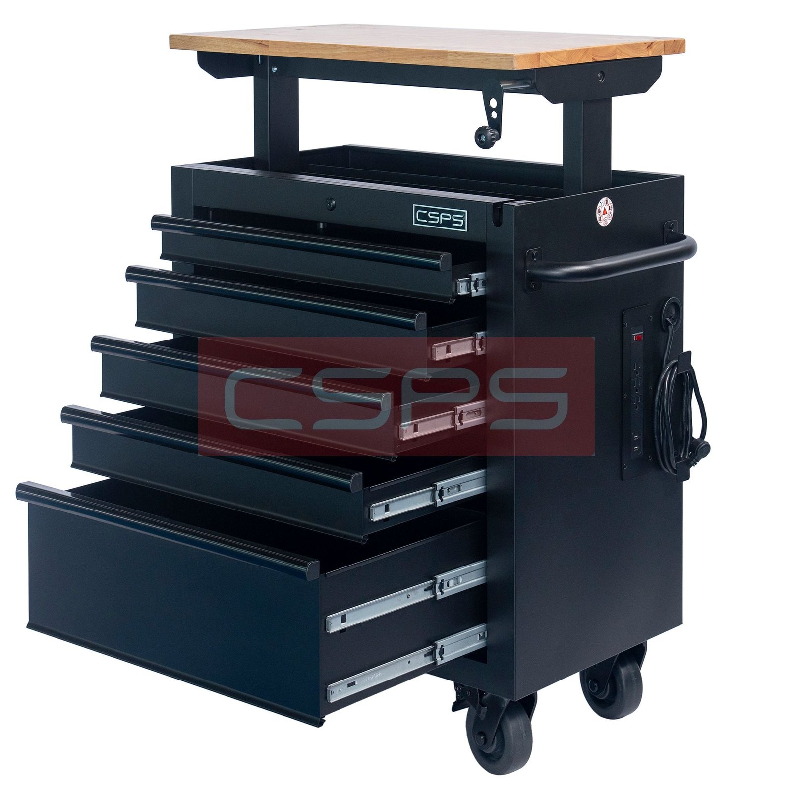 Tủ dụng cụ đồ nghề CSPS 76 cm – 05 hộc kéo có nâng hạ - Ảnh 6