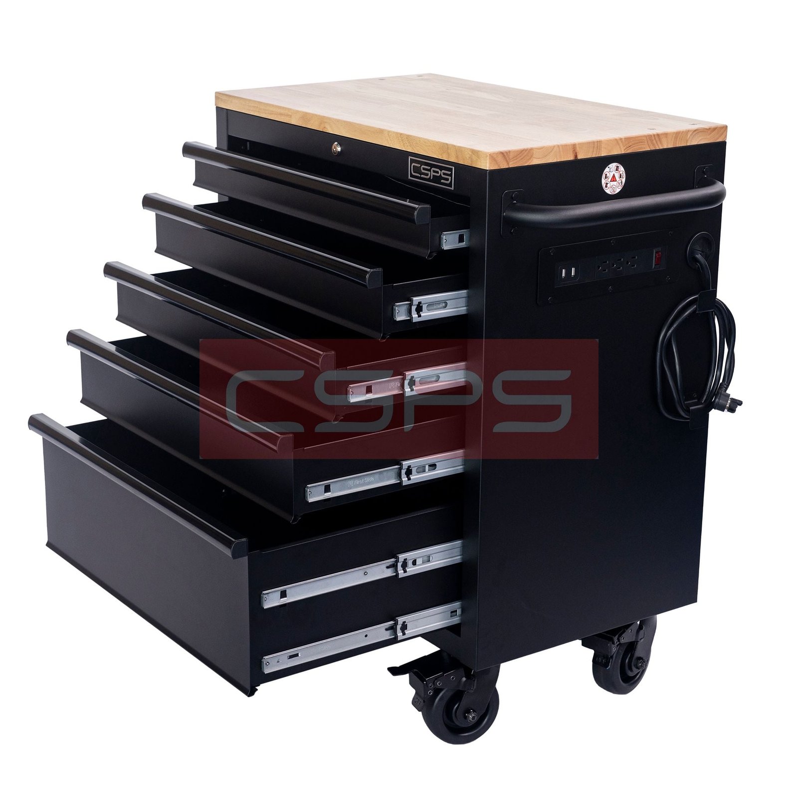 Tủ dụng cụ CSPS 76cm - 05 hộc kéo không nâng hạ - Ảnh 5