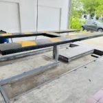 Cầu nâng ô tô 2 trụ Lộc Phát tại Tân An