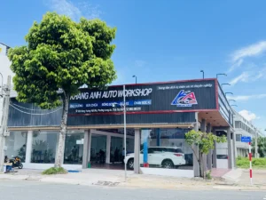 Dự án Khang Anh Auto Tân An lắp đặt cầu nâng ô tô