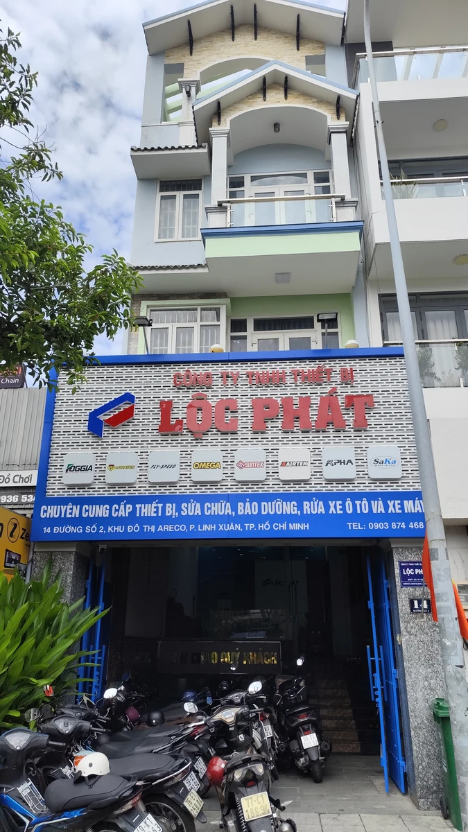 Biển hiệu chuyên nghiệp của Thiết Bị Lộc Phát ThietBiG7