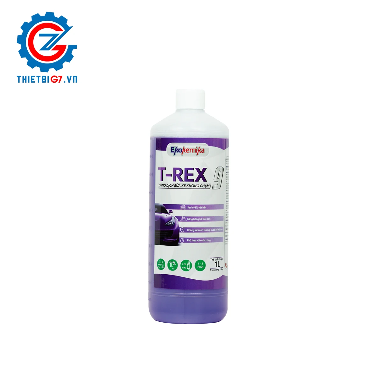 Dung dịch rửa xe không chạm Ekokemika T-Rex 9 1L