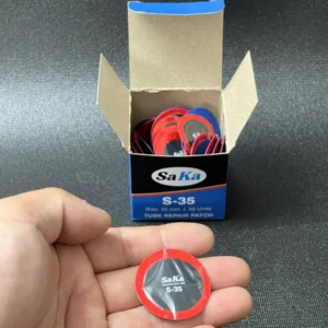 Chi tiết miếng vá tròn SAKA-TECH S35 đường kính 35mm nhỏ gọn dẻo dai bám dính cực tốt