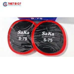 Chi tiết miếng vá tròn SAKA-TECH S75 đường kính phi 75mm kích thước lớn bám dính siêu chắc