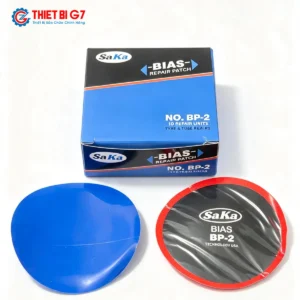 Miếng vá lốp bố chéo SAKA-TECH BP-2 đường kính phi 90mm hộp 10 miếng chính hãng