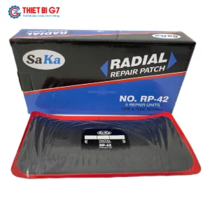 Miếng vá lốp bố thẳng SAKA-TECH RP-42 kích thước 125x250mm hộp 5 miếng chính hãng