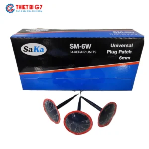 Miếng vá nấm SAKA-TECH SM-6W kích thước chân 6mm hộp 14 miếng chính hãng